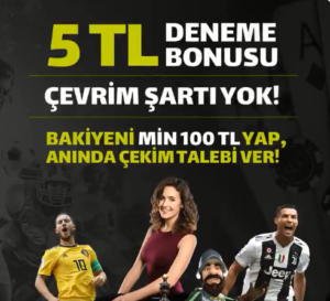 Bonus 100 yap Çek