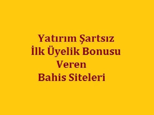 Deneme Bonusu Yatırımsız Çekim 2021