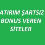 Yatırım şartı olmayan deneme bonusu