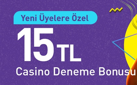 2022 Yatırım şartsız casino deneme bonusu