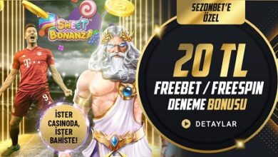 Sezonbet 20 TL Deneme Bonusu