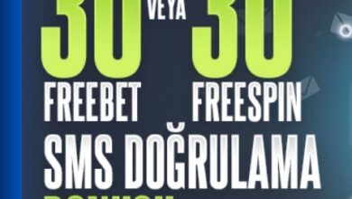 SMS Doğrulama Bonusu Veren Siteler